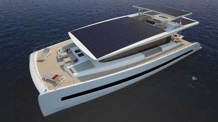Silent 80 A 26 Kw Solar Power Electric Hybrid Yacht Clean Future