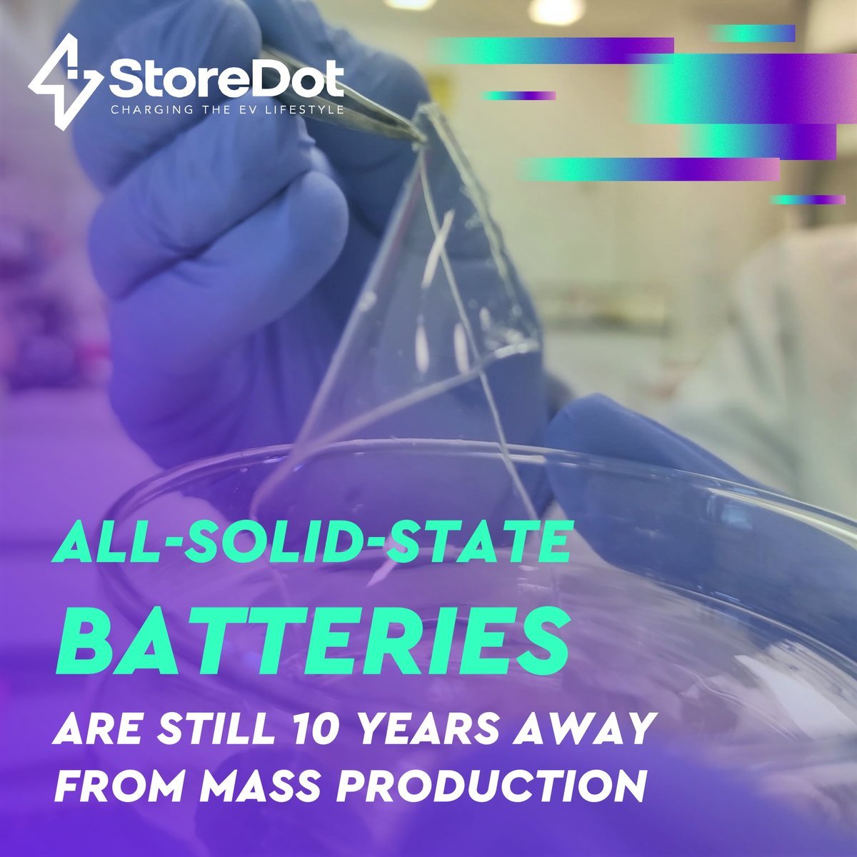 StoreDot's Realistic Claim - Solid-State Batteries Are 10 Years Away