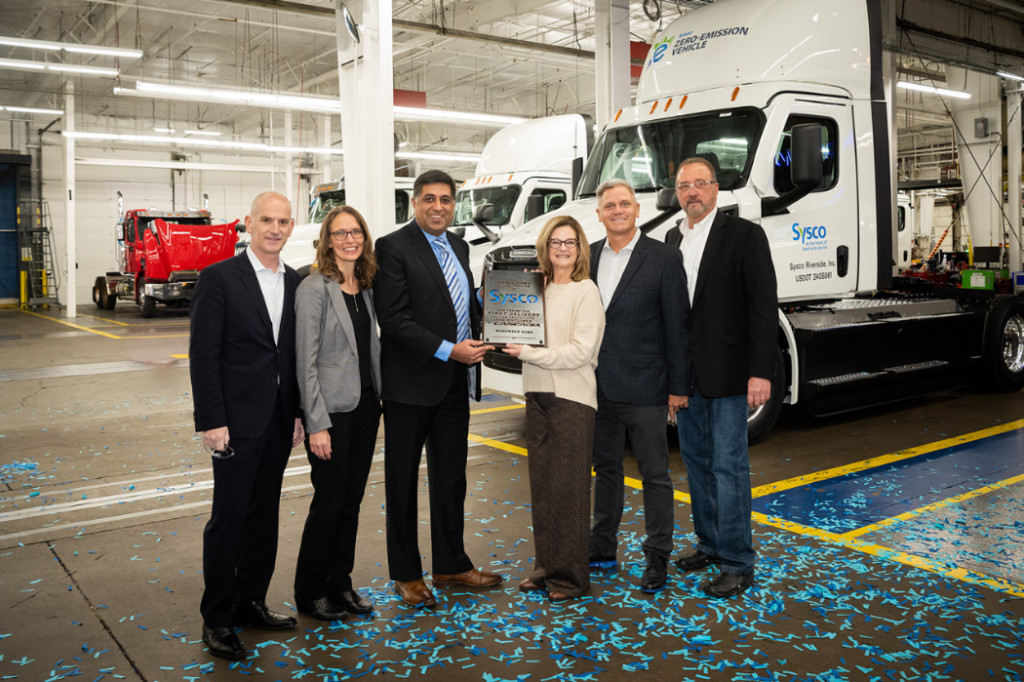 Battery-Electric Freightliner