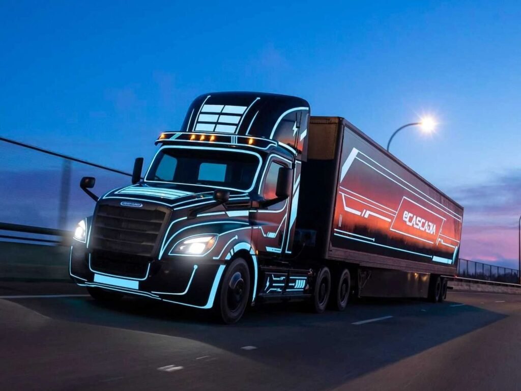 Battery-Electric Freightliner