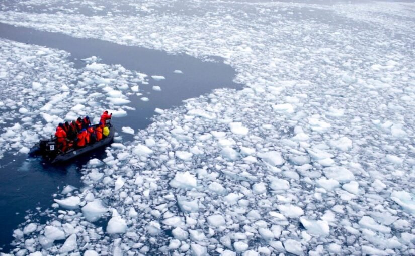 Antarctica melting