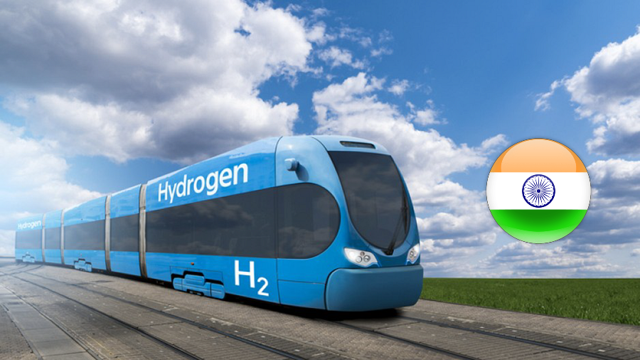 By 2023, India's first hydrogen train will be operational.