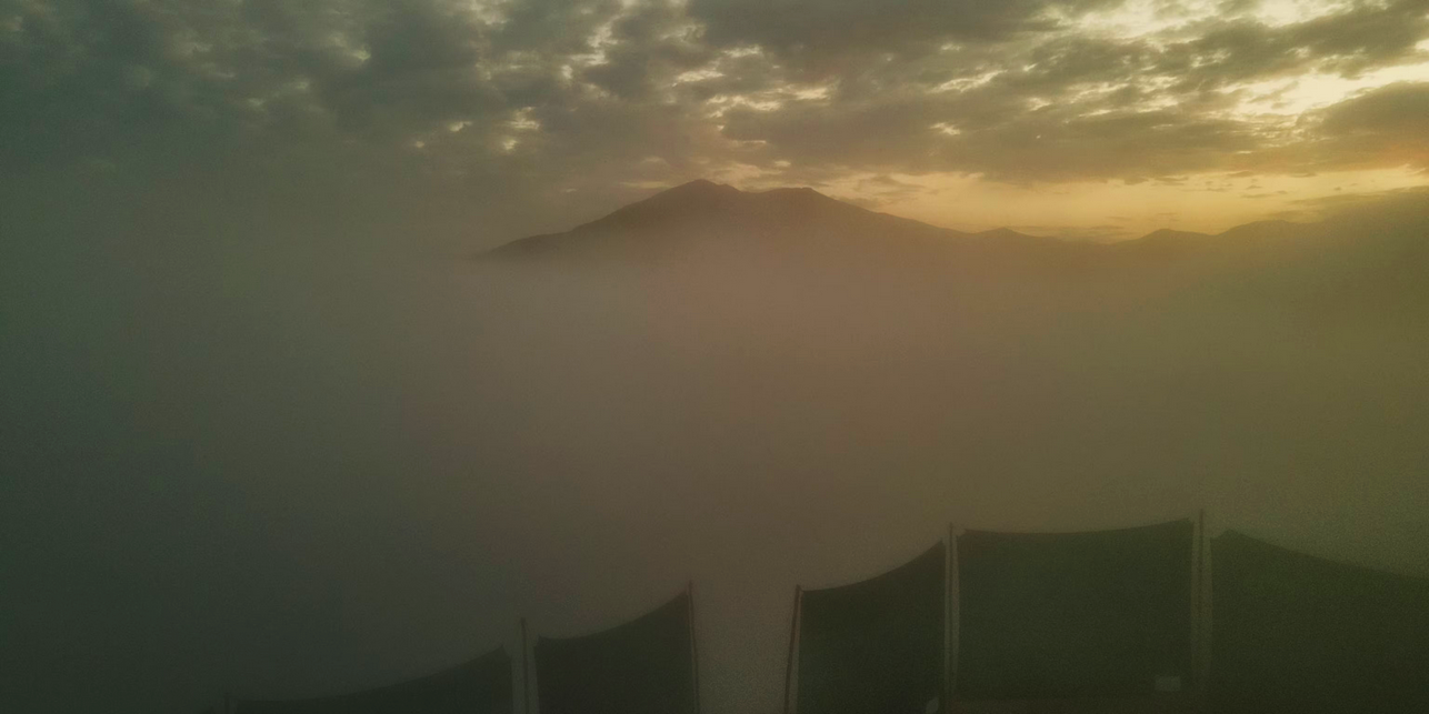 The Art Of Catching Water From Fog In Desert!