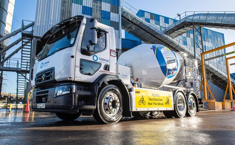 Renault trucks Electric Concrete Mixer