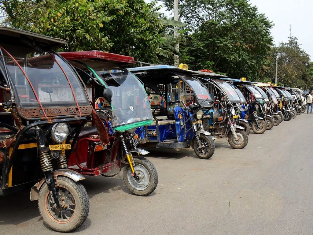 E-rickshaws 