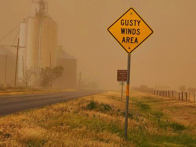 Dust storms