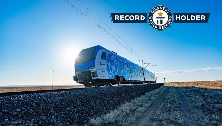 Guinness World Records Hydrogen Train