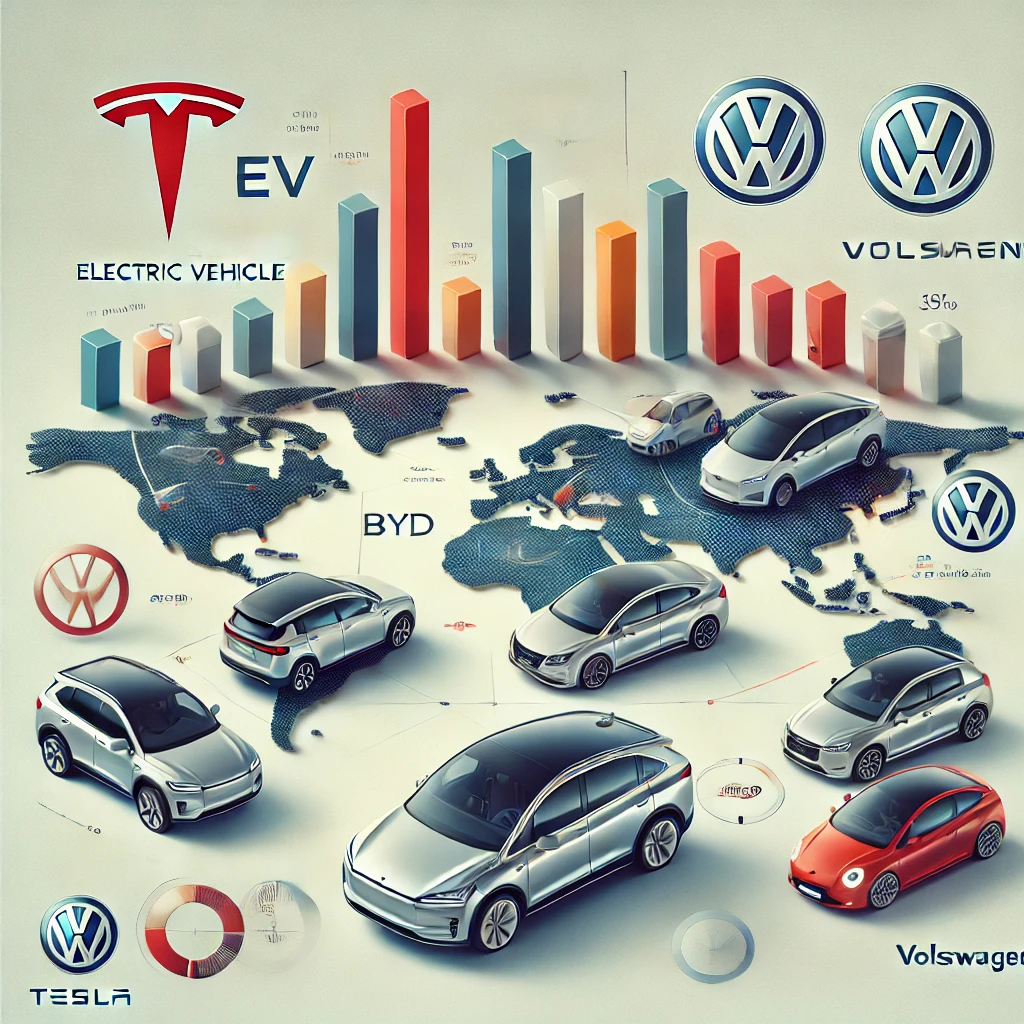 Top-Selling EV Auto Brands & Groups In Global Market