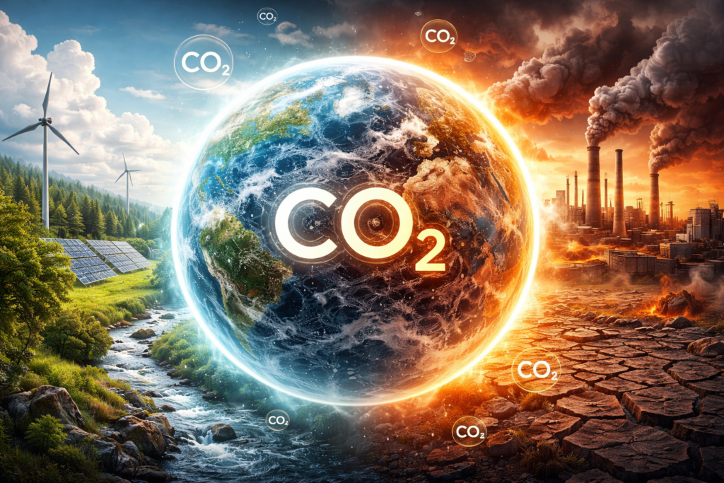 carbon dioxide