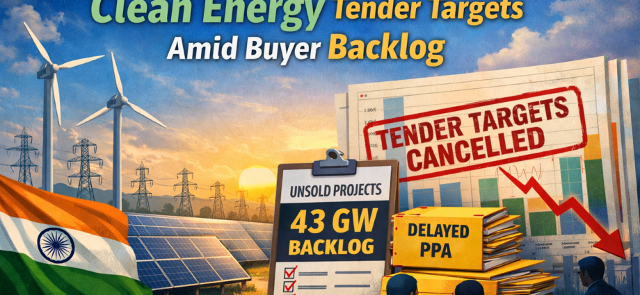 India clean energy tender targets