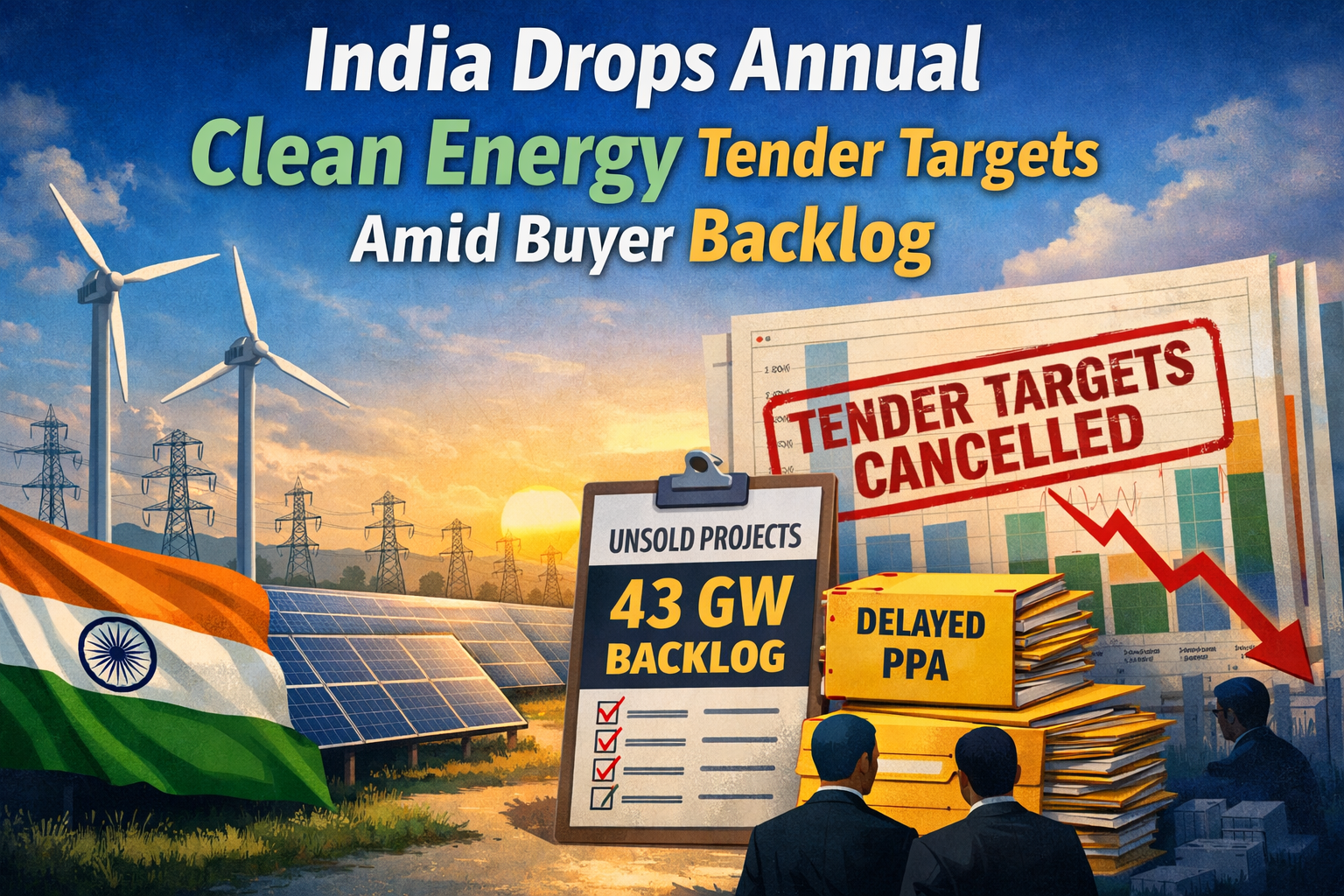 India clean energy tender targets