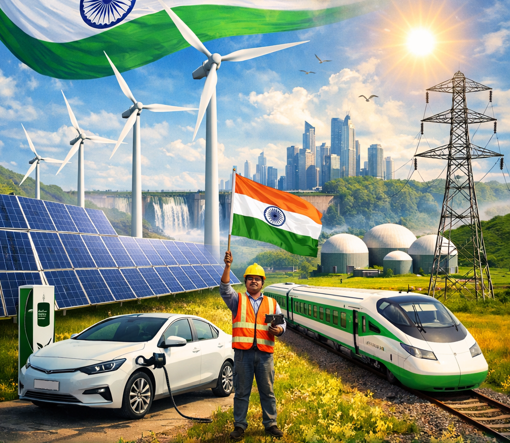 India Sets New RE Record In 2025