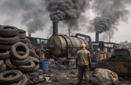 waste tyre imports India