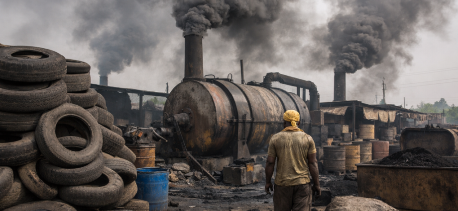 waste tyre imports India