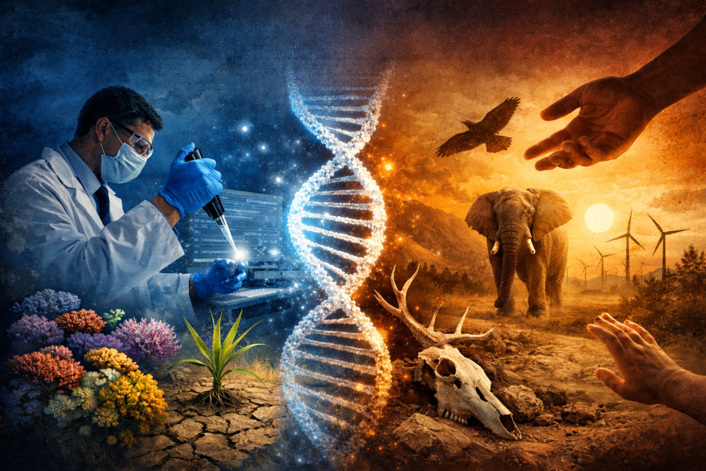 editing nature evolution ethics