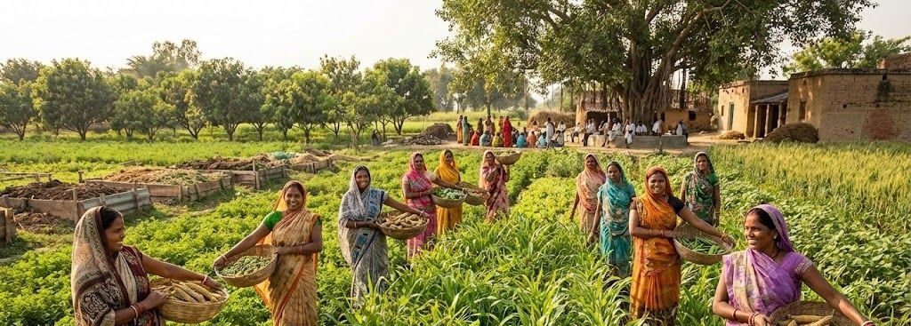 Shravasti women farmers