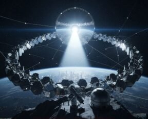 mirror satellite sunlight