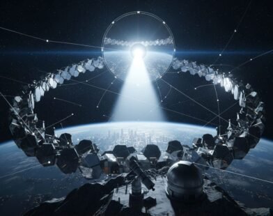 mirror satellite sunlight