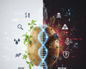 Human genes in potatoes