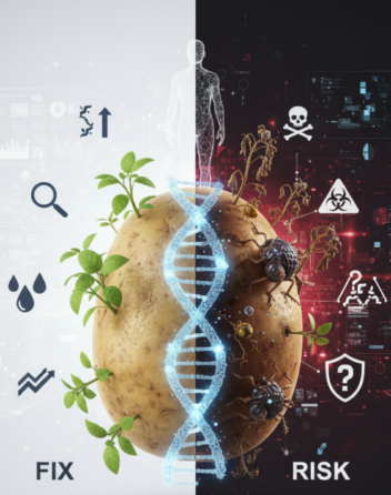 Human genes in potatoes