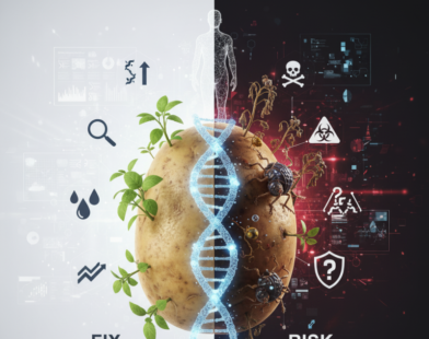 Human genes in potatoes