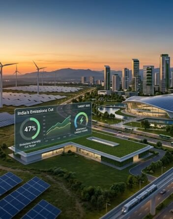 India Emissions Intensity Cut By 2035