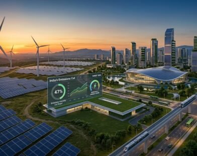 India Emissions Intensity Cut By 2035