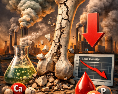 carbon dioxide human bones