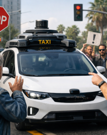 Self-Driving Taxis Face Public Push-back