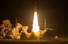 space launch pollution