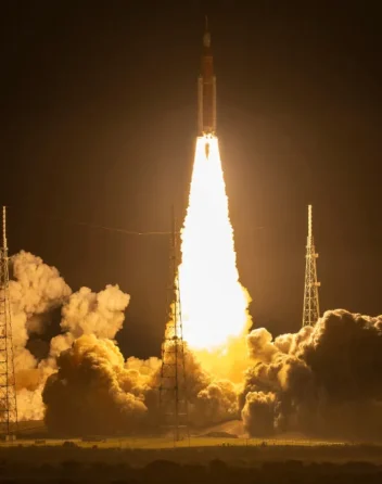 space launch pollution