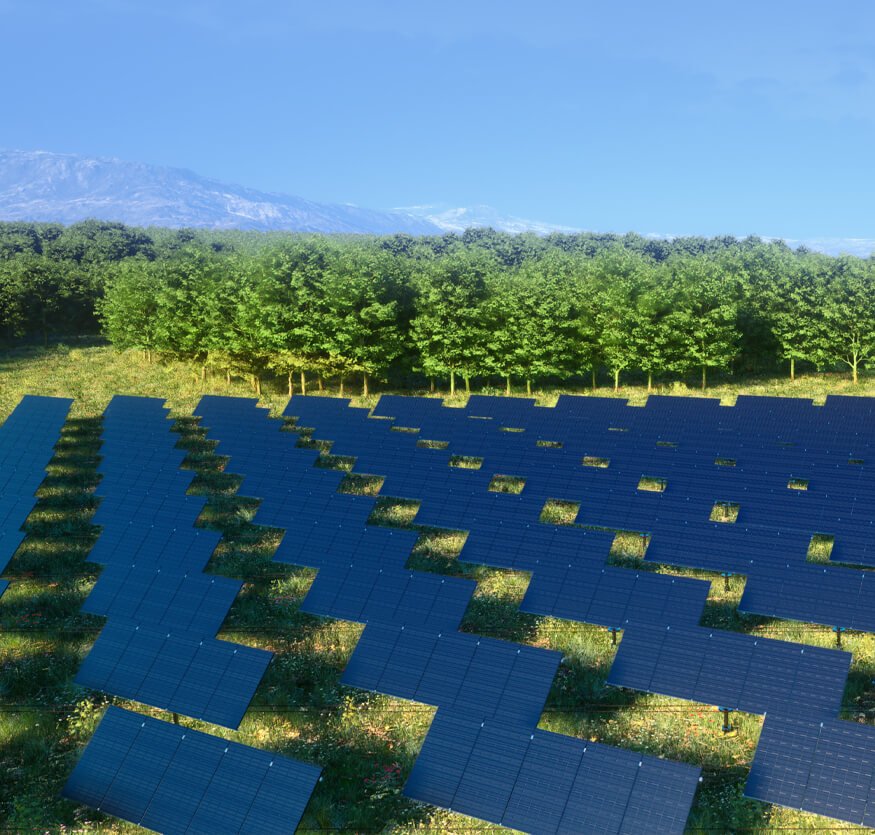 vertical solar panels