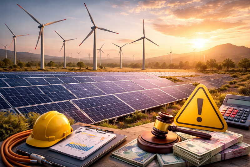 India renewable energy penalties