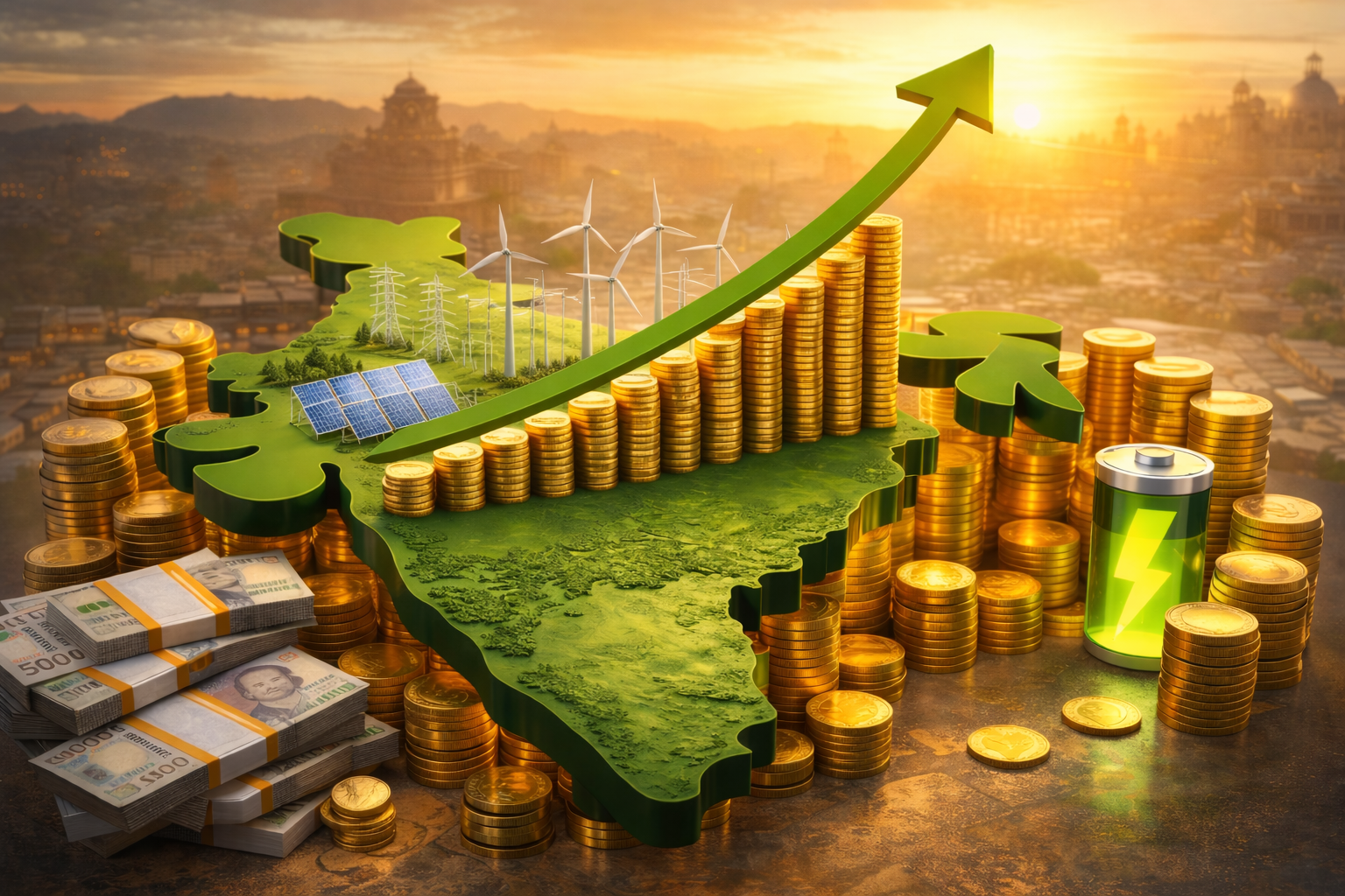 India’s Green Energy Finance Surges