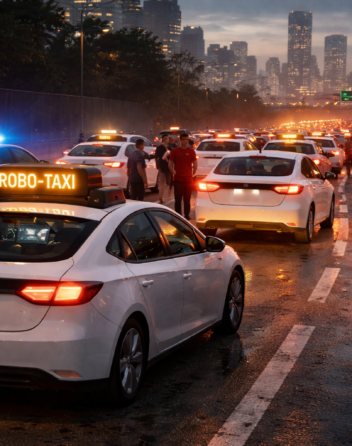 robotaxis highway crashes