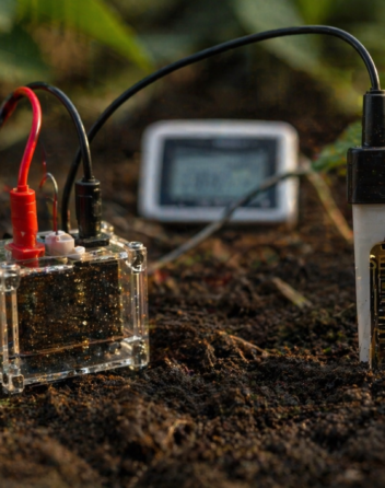 electricity from dirt