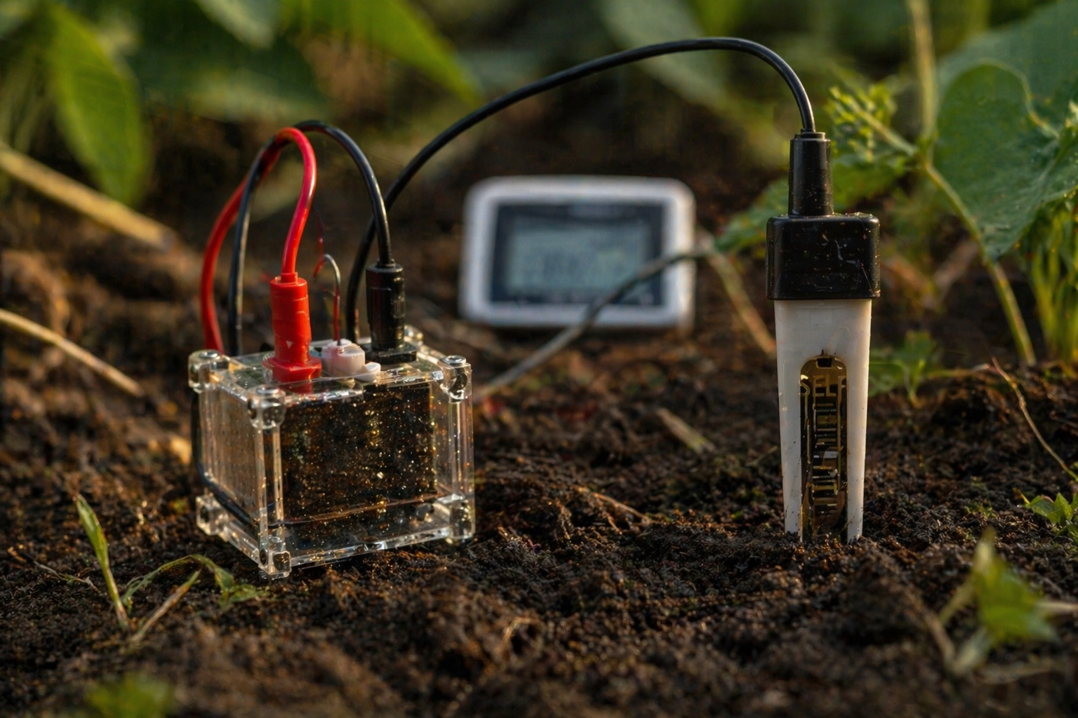 electricity from dirt