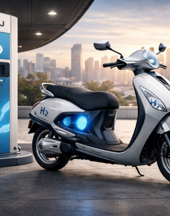 Bajaj hydrogen two wheelers
