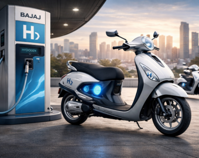 Bajaj hydrogen two wheelers