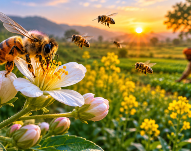 Bees Help Secure India’s Food Future!