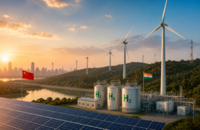 China India clean energy race