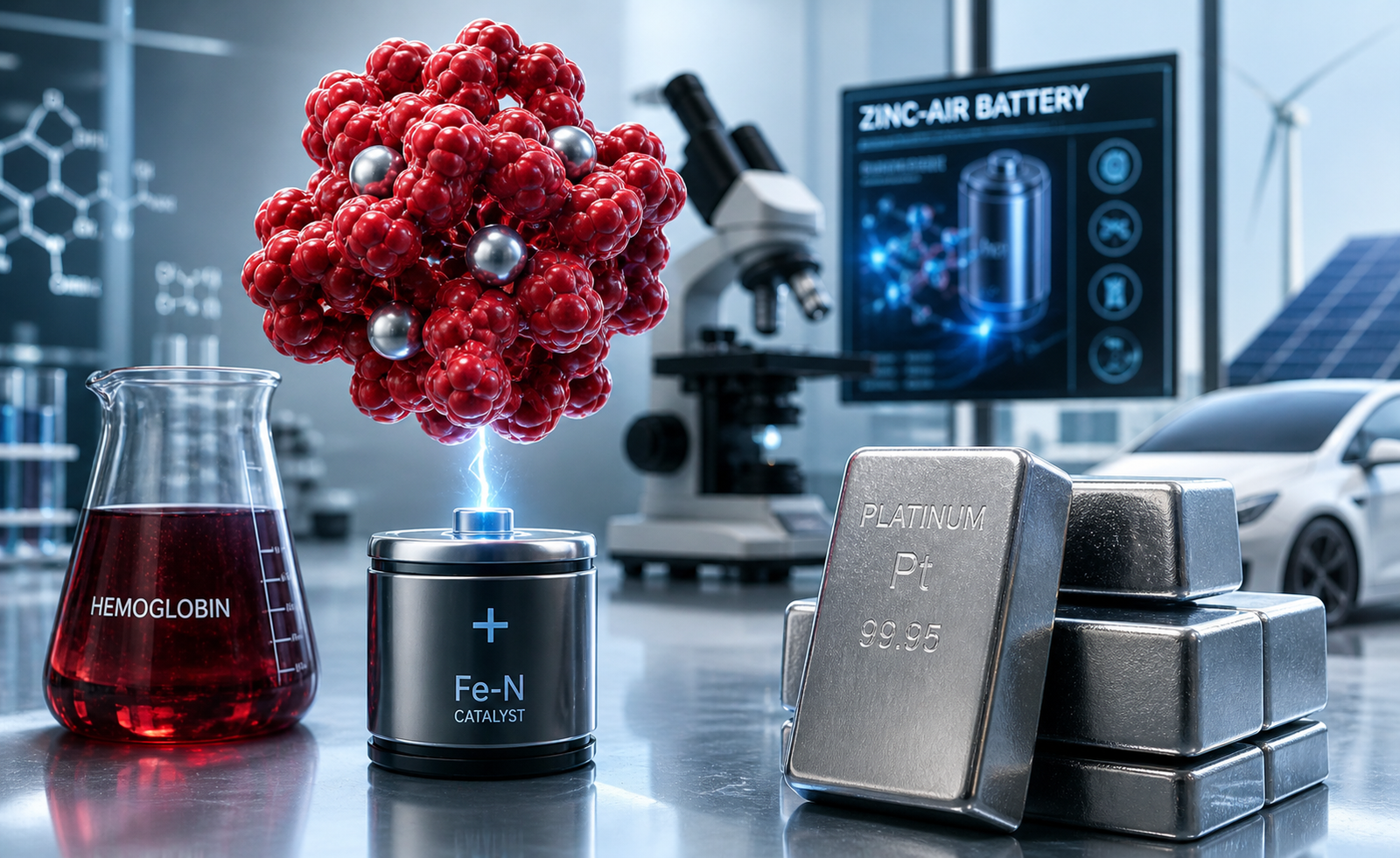hemoglobin battery breakthrough