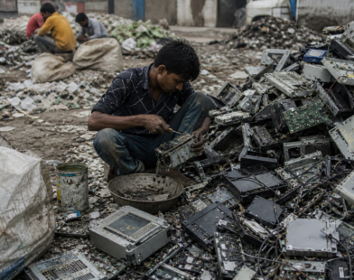 India e-waste recycling loss