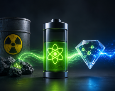 nuclear waste batteries