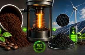 coffee grounds renewable energy