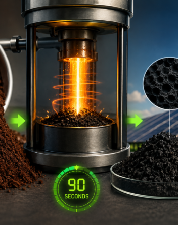 coffee grounds renewable energy