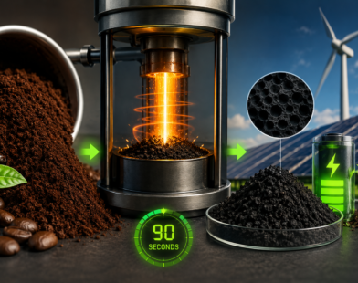 coffee grounds renewable energy