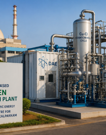 nuclear heat based hydrogen production facility India