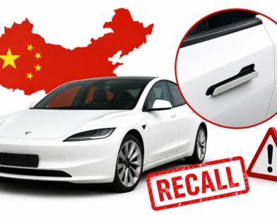 3 Million Teslas Pulled In China Over Hidden Door Handle Hazards