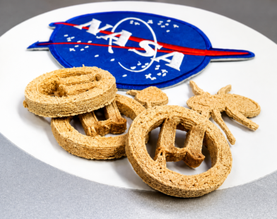 plastic waste edible cookies